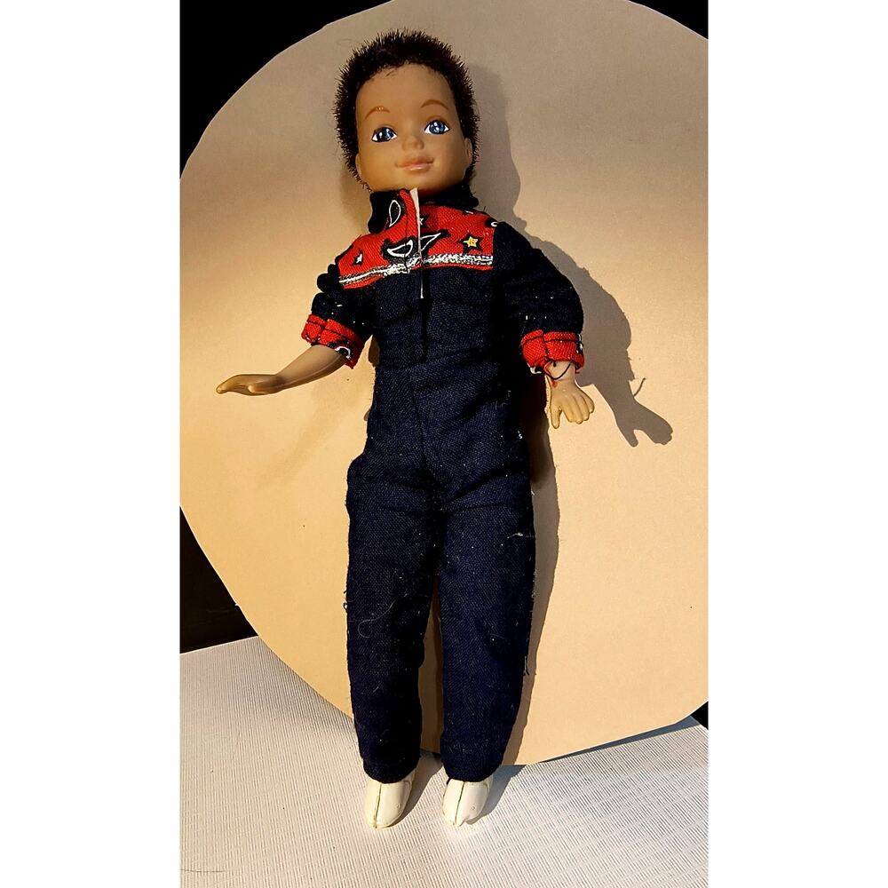 1004.  Kid Core Cowboy Doll With Ken's Letter Jacket